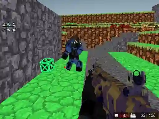 Blocky Wars Advanced Combat Swat Multiplayer — безплатна онлайн игра