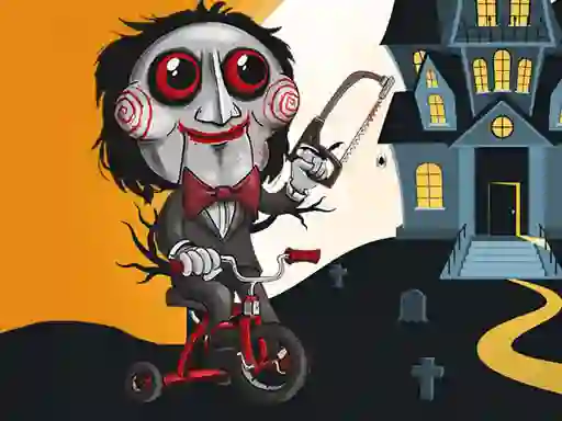 Scary Faces Jigsaw — безплатна онлайн игра