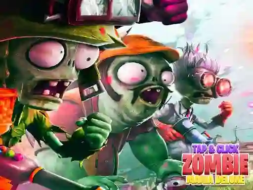 Tap & Click Zombie Mania Deluxe — безплатна онлайн игра