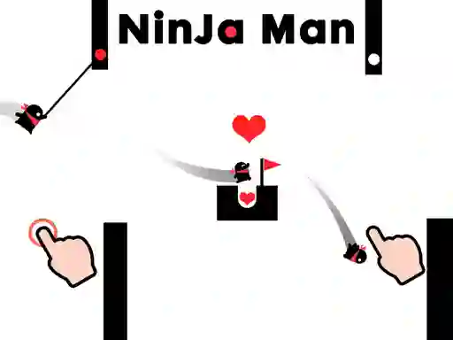 Ninja Man — безплатна онлайн игра