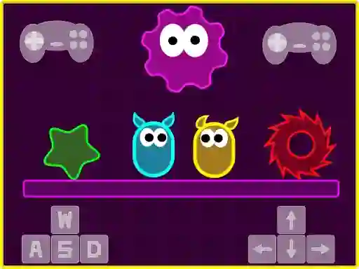 Neon Slimes — безплатна онлайн игра