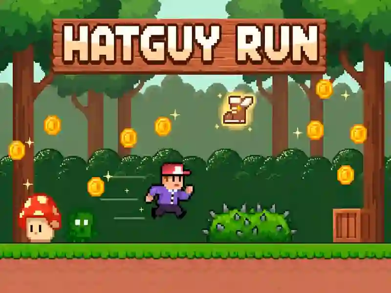 Hatguy Run — безплатна онлайн игра