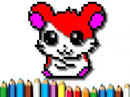 Pixel Coloring Time — безплатна онлайн игра