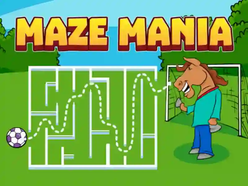 Maze Mania — безплатна онлайн игра