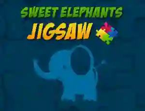 Sweet Elephants Jigsaw — безплатна онлайн игра