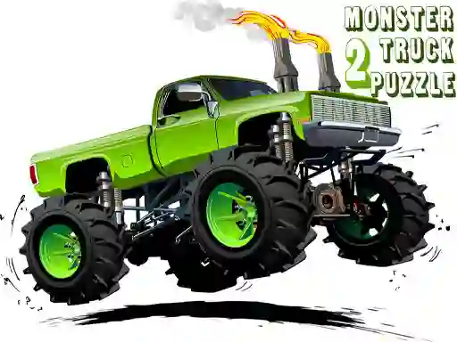 Monster Truck Puzzle 2 — безплатна онлайн игра