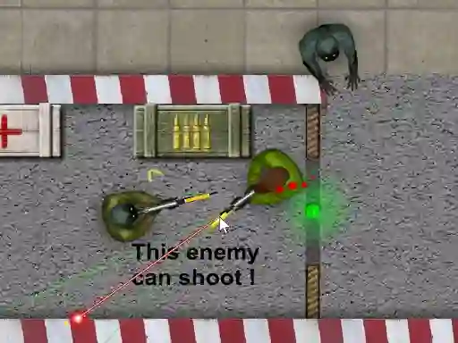 Zombie Shooting 2D — безплатна онлайн игра