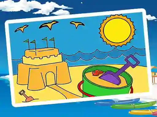 Summer Coloring Pages — безплатна онлайн игра