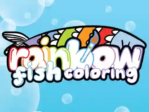 Rainbow Fish Coloring — безплатна онлайн игра