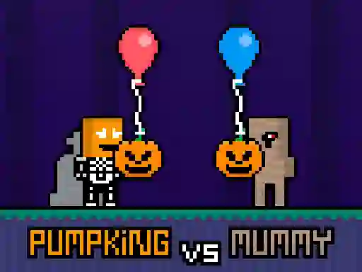 Pumpking vs Mummy — безплатна онлайн игра