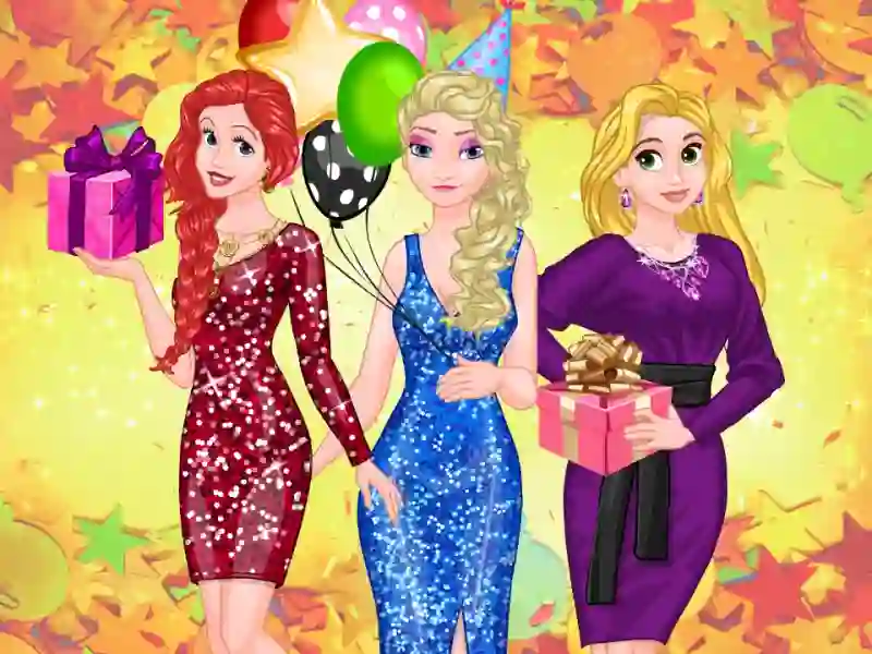 Frosty Princess Party Surprise — безплатна онлайн игра