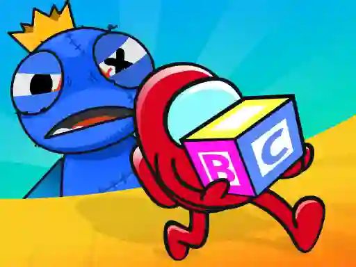 Hide And Seek Blue Monster — безплатна онлайн игра