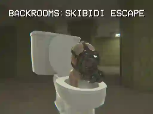 Backrooms: Skibidi Escape — безплатна онлайн игра