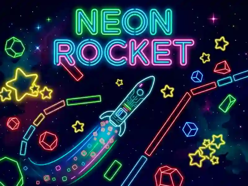 Neon Rocket — безплатна онлайн игра