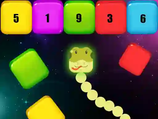 Snake Blocks and Numbers — безплатна онлайн игра
