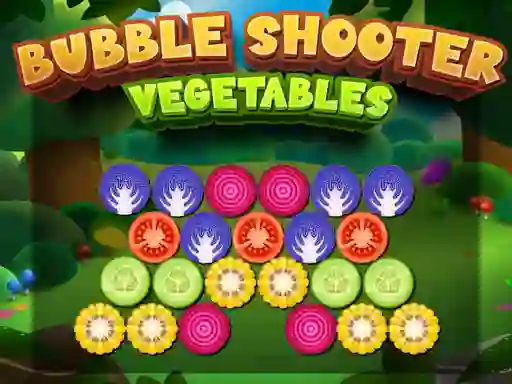 Bubble Shooter Vegetables — безплатна онлайн игра