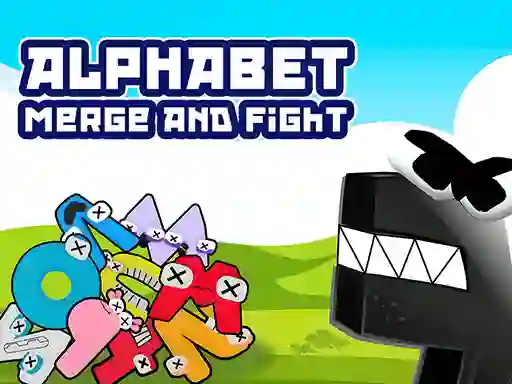 Alphabet Merge And Fight — безплатна онлайн игра