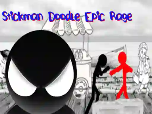 Stickman Doodle Epic Rage — безплатна онлайн игра