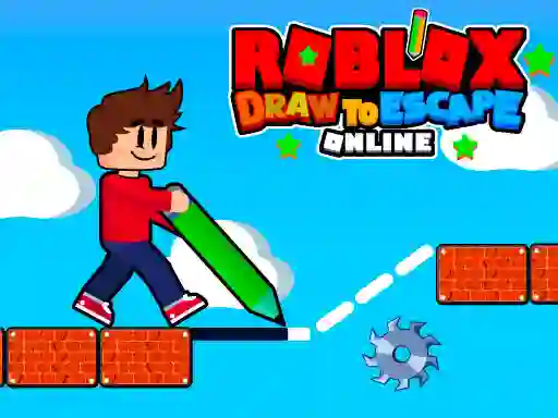 Roblox Draw to Escape Online — безплатна онлайн игра