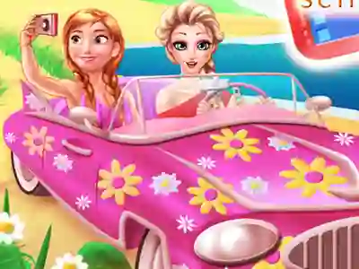Princesses Road Trip Fun — безплатна онлайн игра