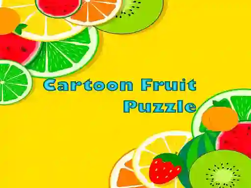 Cartoon Fruit Puzzle — безплатна онлайн игра