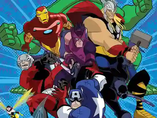 Avengers Coloring — безплатна онлайн игра