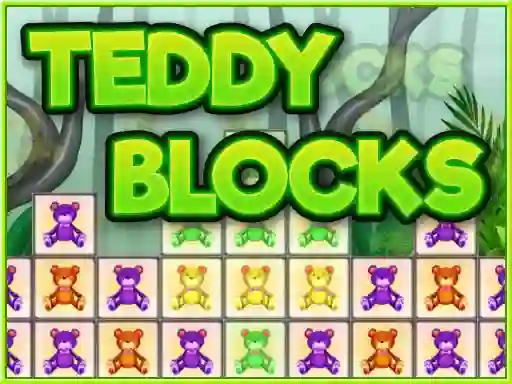 Teddy blocks — безплатна онлайн игра