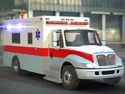 City Ambulance Car Driving — безплатна онлайн игра
