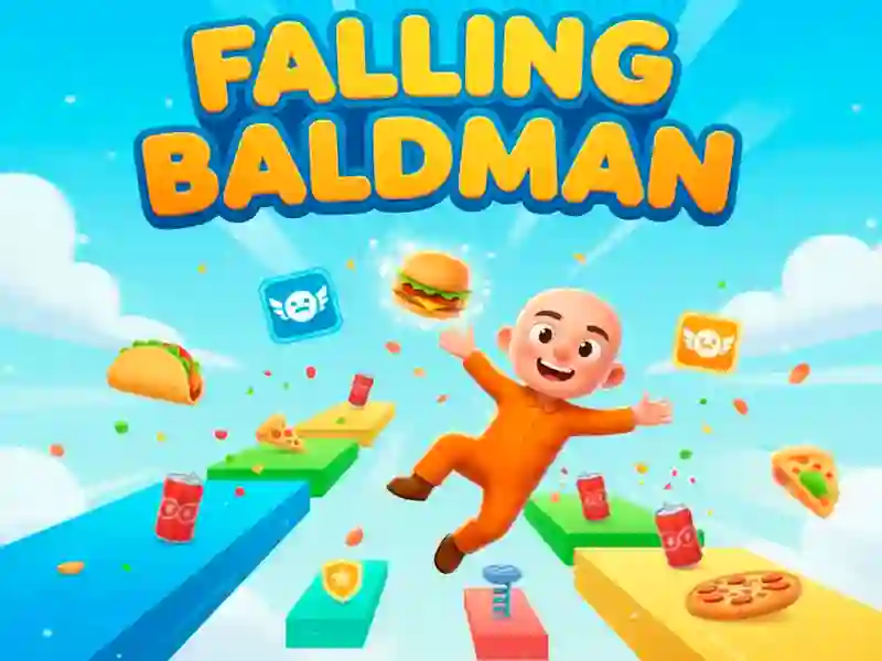 Falling Baldman — безплатна онлайн игра