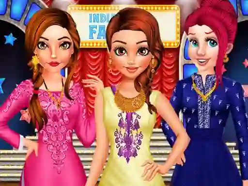 Princess indian gala fashion — безплатна онлайн игра