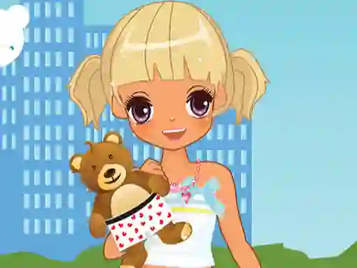 Little Girl Dress Up — безплатна онлайн игра