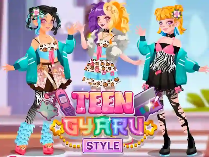 Teen Gyaru Style — безплатна онлайн игра