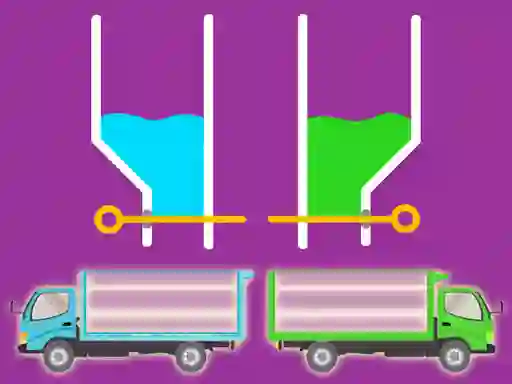 Color Water Trucks — безплатна онлайн игра