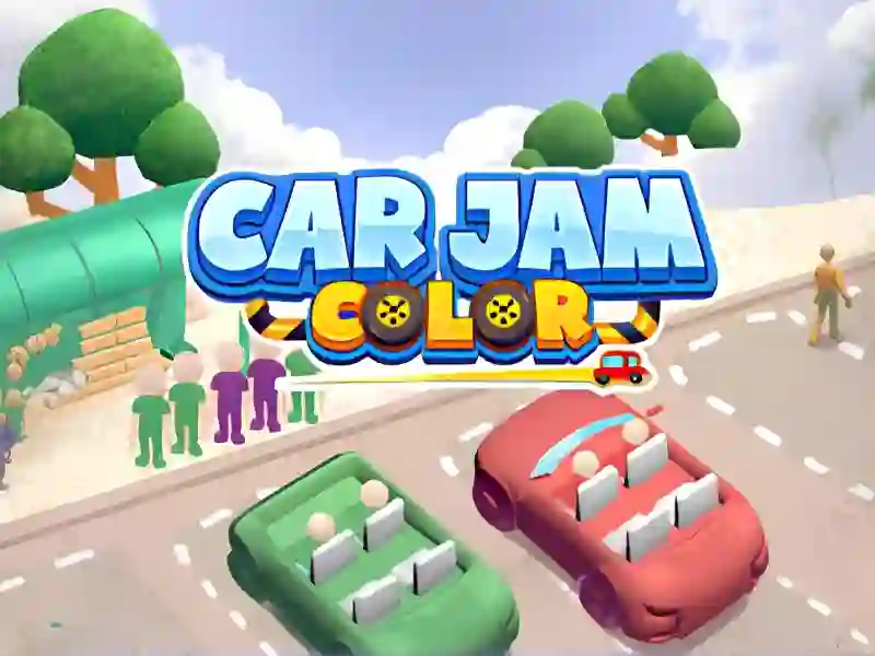 Car Jam Color — безплатна онлайн игра