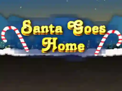 Santa goes home — безплатна онлайн игра