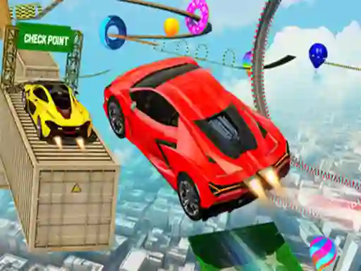 Crazy Car Stunt Descent GT — безплатна онлайн игра