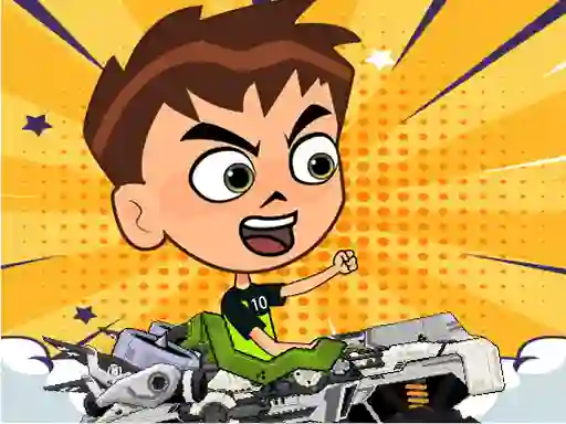 Ben 10 Crazy Truck — безплатна онлайн игра
