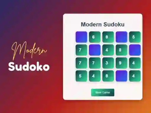 Modern Sudoku — безплатна онлайн игра