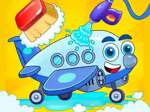 Airplane Wash — безплатна онлайн игра