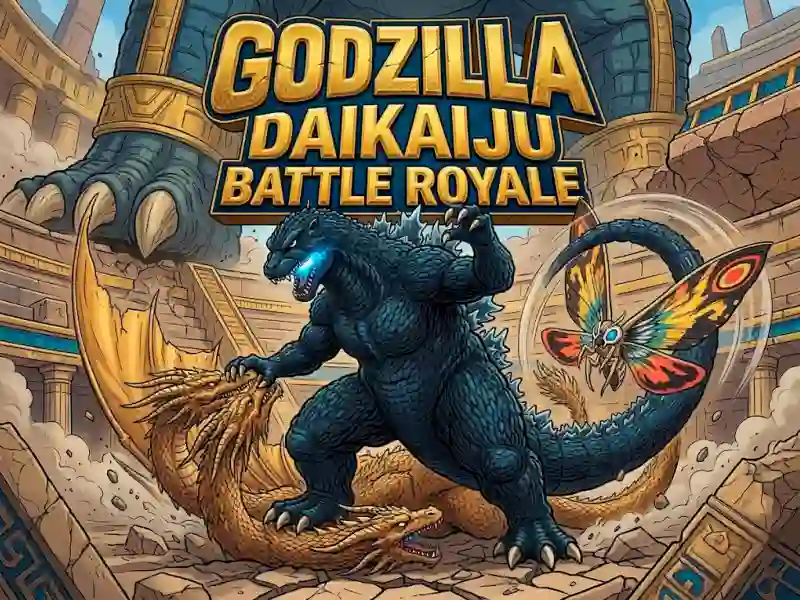 Godzilla Daikaiju Battle Royale — безплатна онлайн игра