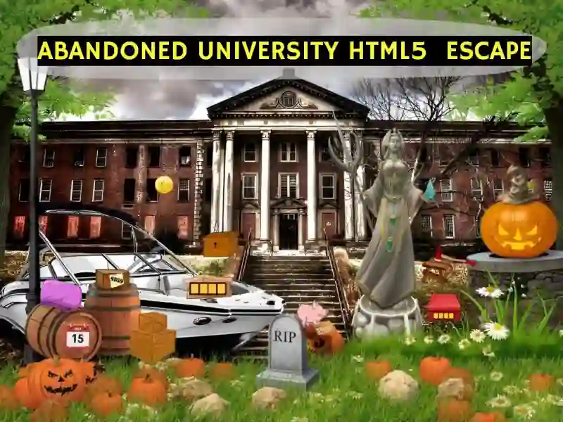 Abandoned University Html5 Escape — безплатна онлайн игра