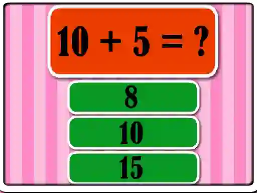 Math Test Challenge — безплатна онлайн игра