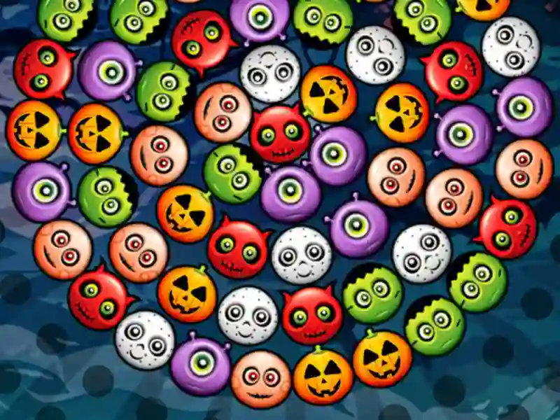 Bubble Wheel Halloween — безплатна онлайн игра