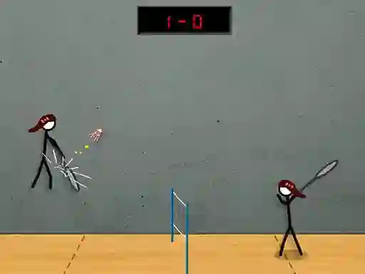 Stick Figure Badminton 2 — безплатна онлайн игра
