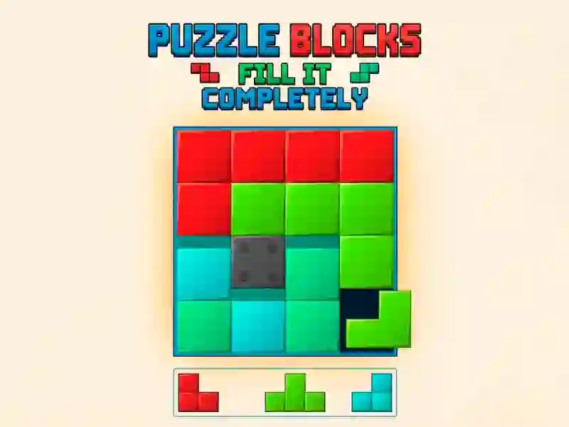 Puzzle Blocks: Fill It Completely — безплатна онлайн игра
