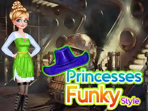 Princesses Funky Style — безплатна онлайн игра