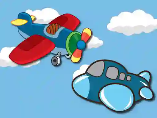 Airplanes Coloring Pages — безплатна онлайн игра