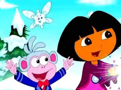 Dora Find 5 Differences — безплатна онлайн игра
