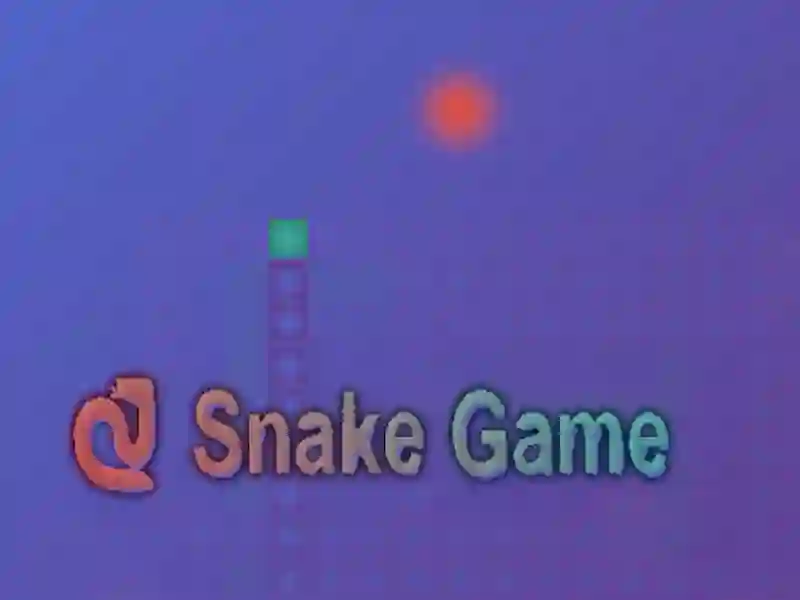 Snake game — безплатна онлайн игра