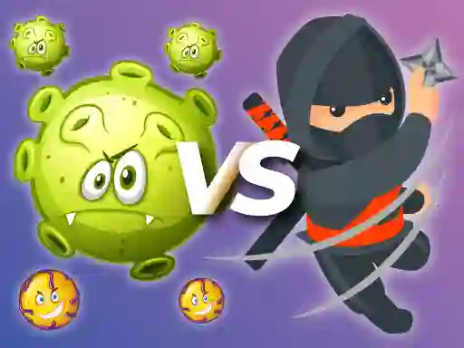 Virus Ninja 2 — безплатна онлайн игра